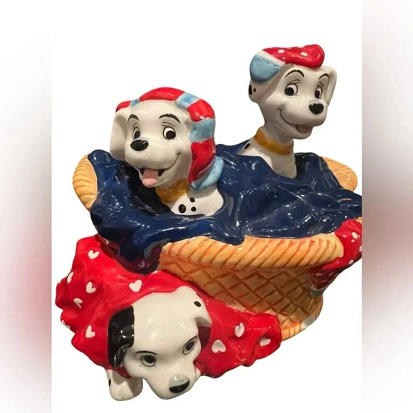 Schmid Disney 101 Dalmations Music Box wind up figurine Cruella De Vil Rare - Picture 4 of 11